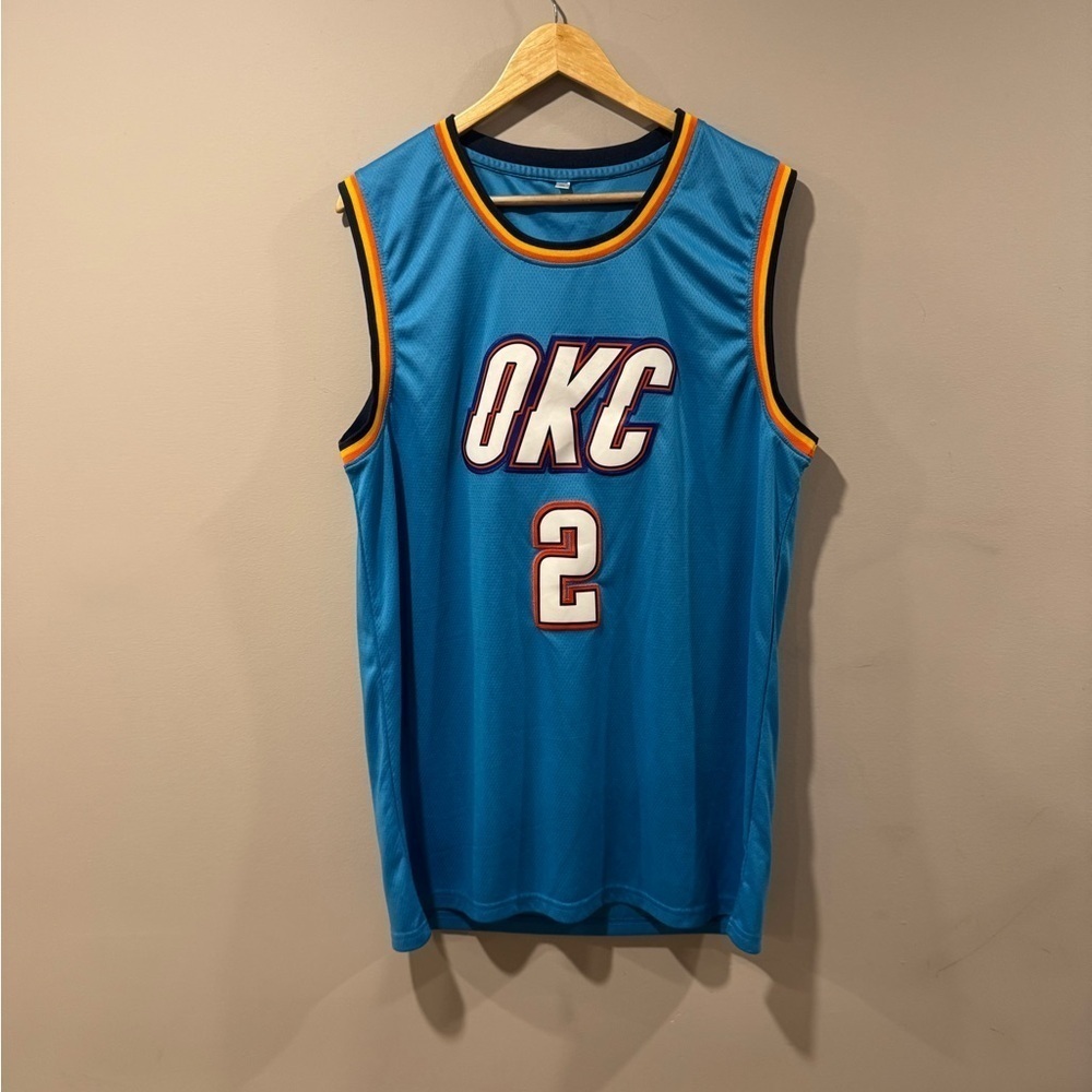 OKC Thunder Shai Gilgeous Alexander NBA Basketball Jersey